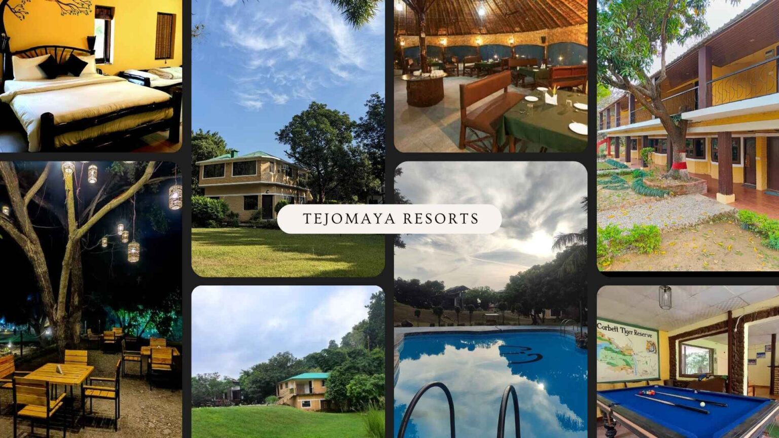 Best Resort in Jim Corbett -Tejomaya Jungle Retreat